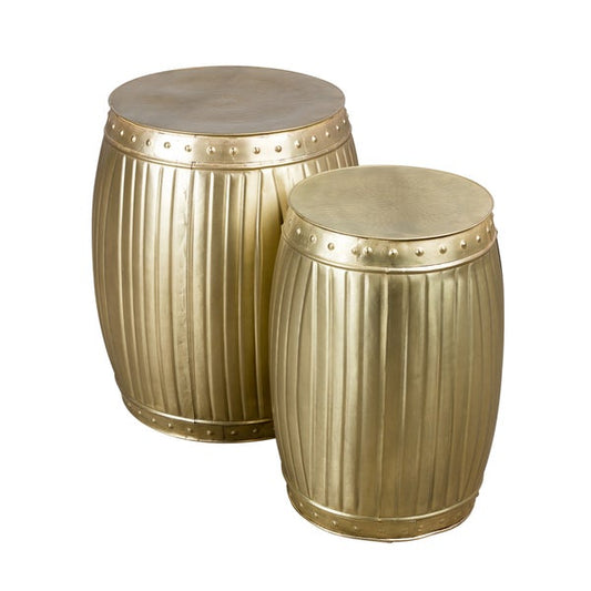 Barrel Stool Set of 2 (R-1147)