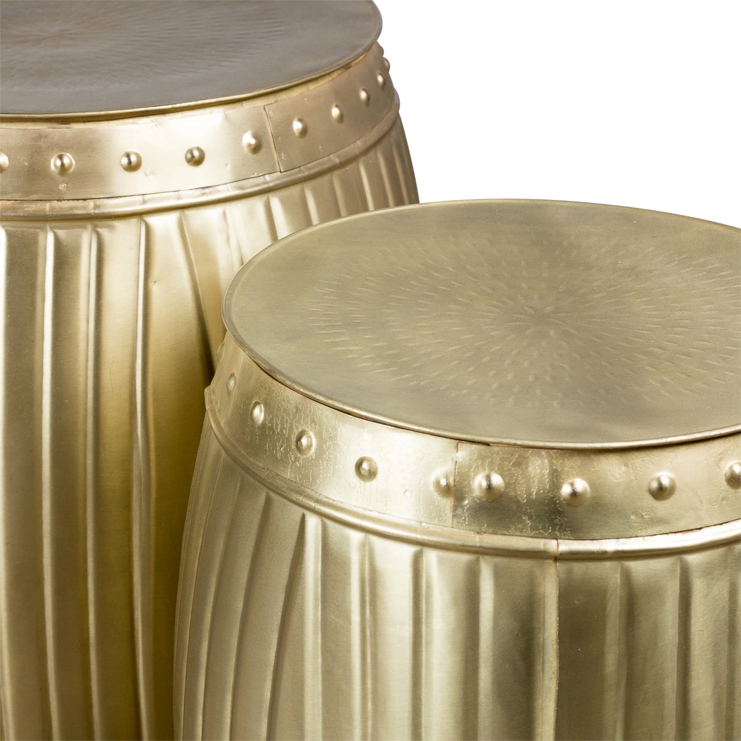 Barrel Stool Set of 2 (R-1147)