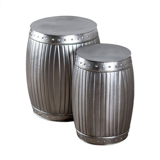 Barrel Stool Set of 2 (R-1147)