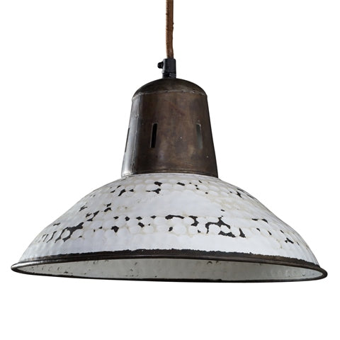 Hammered Iron Hanging Lamp (R-1168)