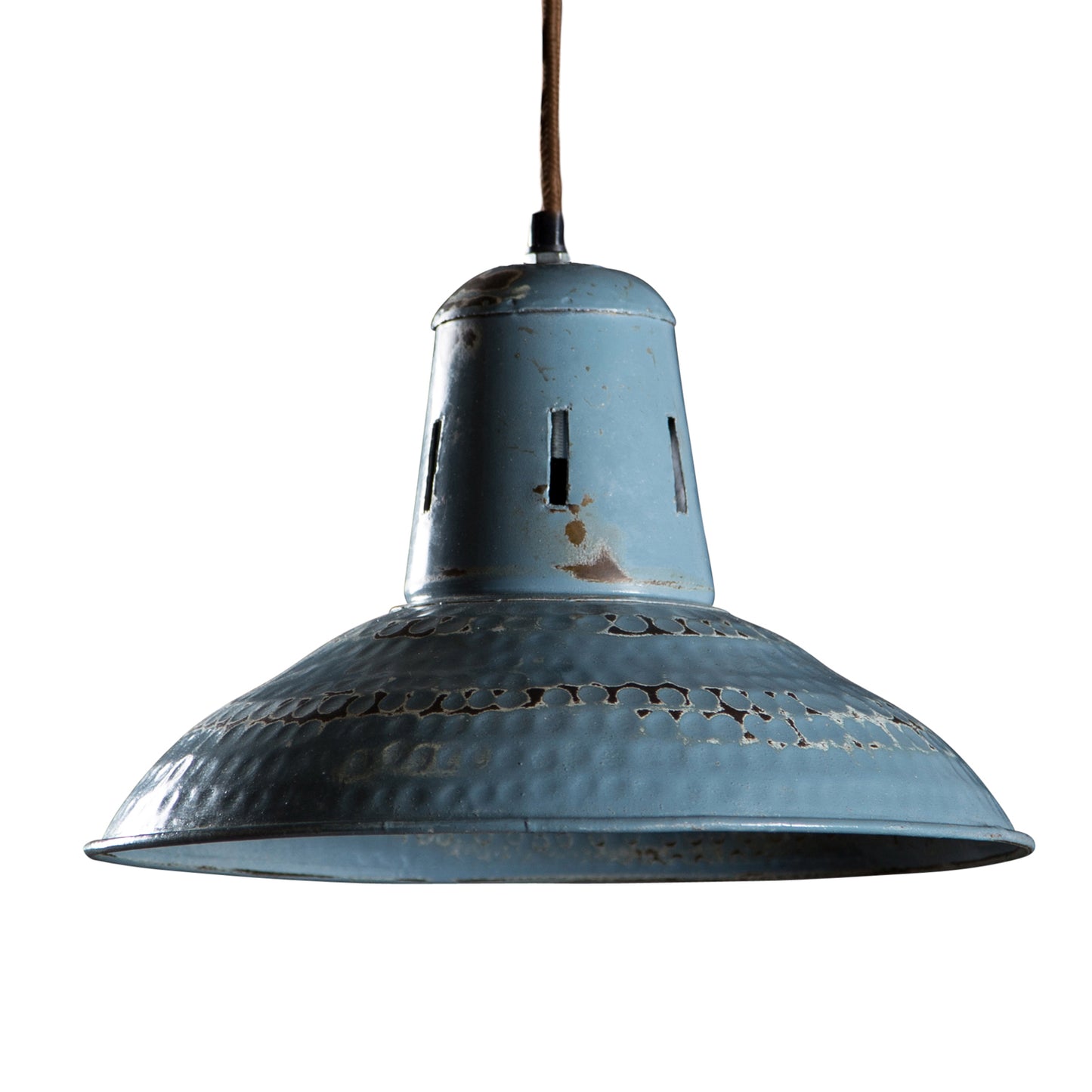 Hammered Iron Hanging Lamp (R-1168)