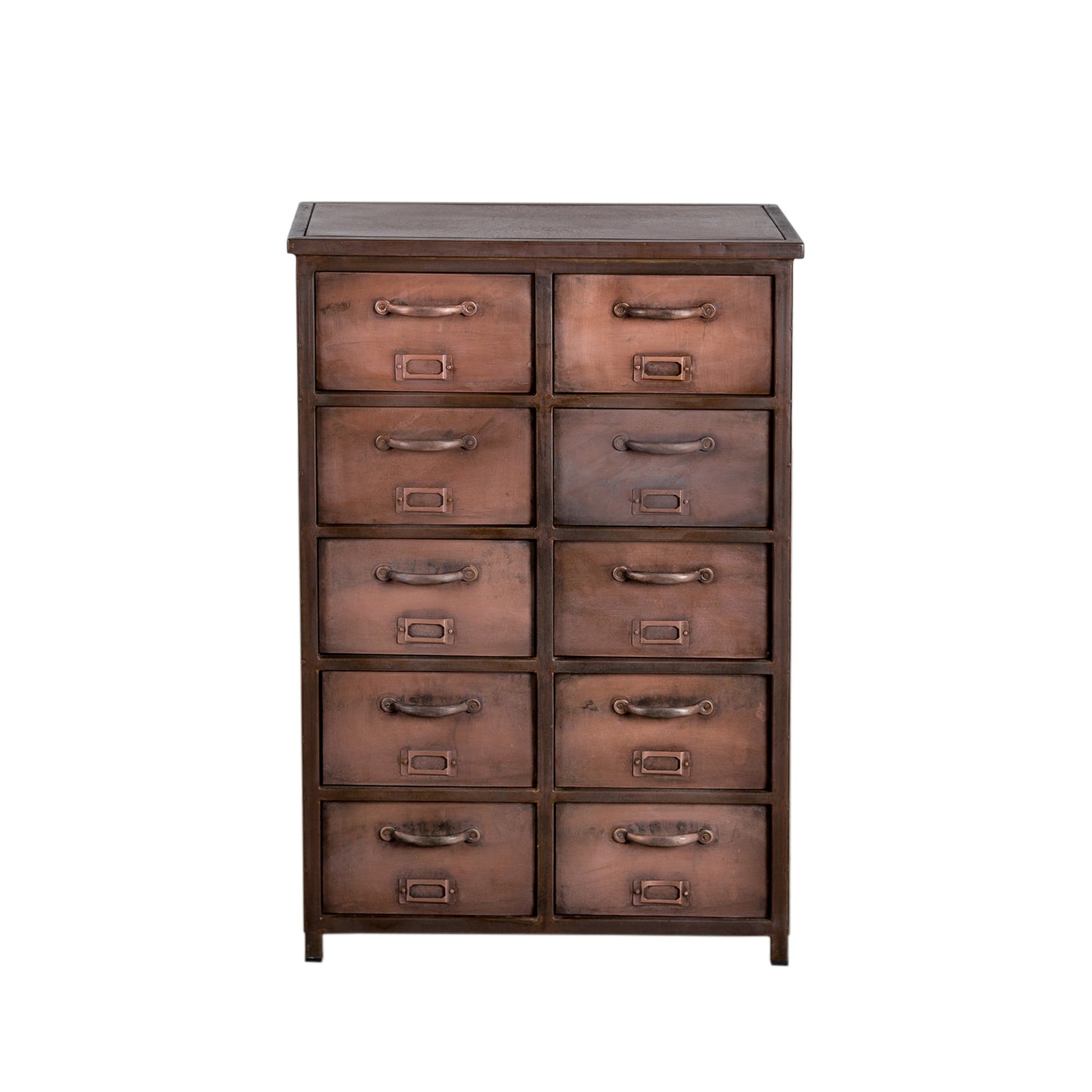 Iron Cabinet 10 Drawer (R-1571CP)
