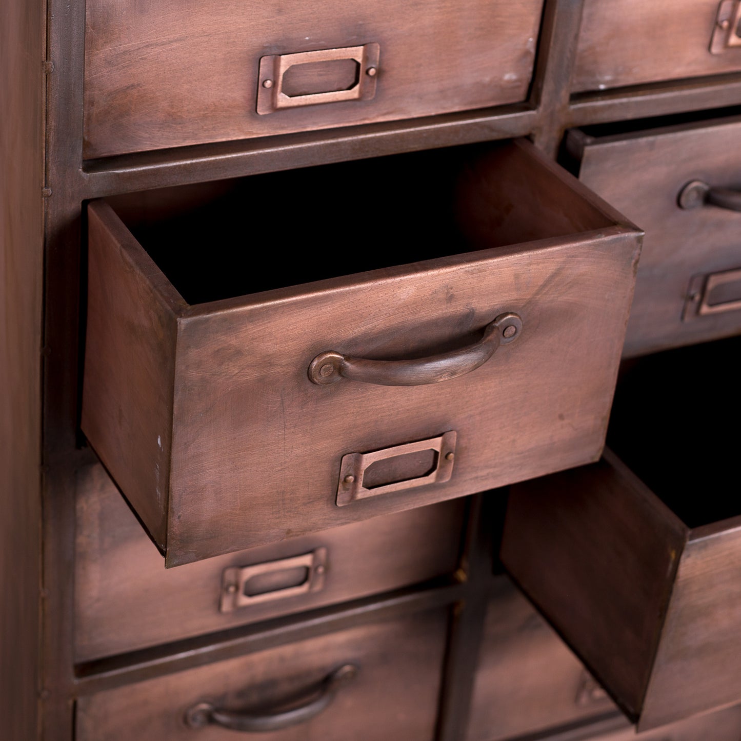 Iron Cabinet 10 Drawer (R-1571CP)