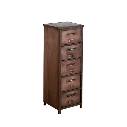 Iron Cabinet 5 Drawer (R-1572CP)