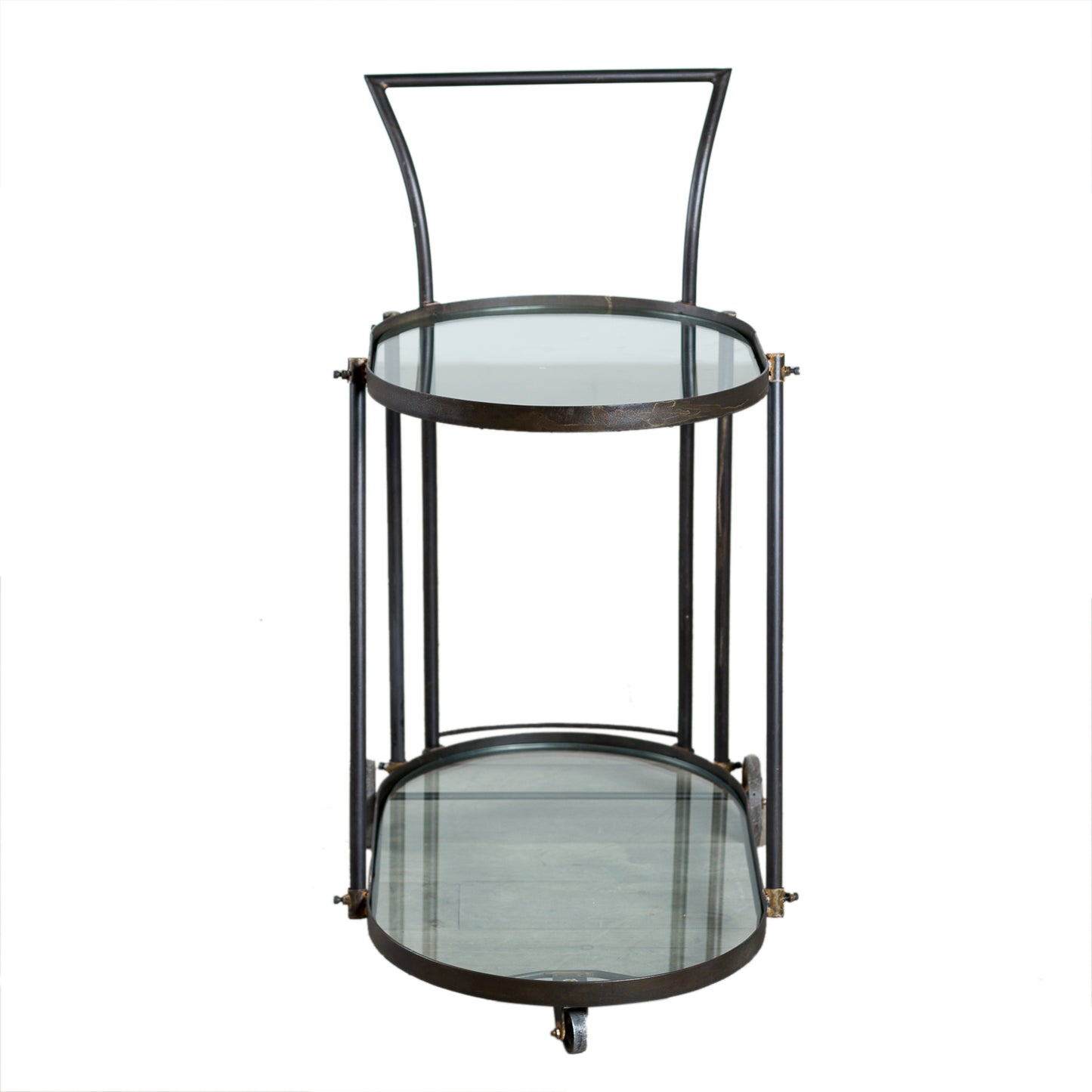 Iron Glass Bar Cart (R-1583)
