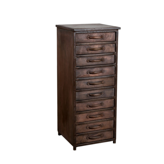 Iron Cabinet 10 Drawer (R-1741CP)