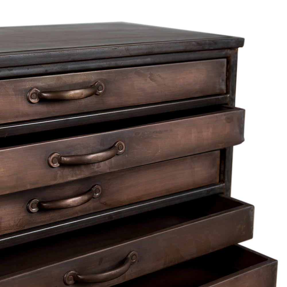 Iron Cabinet 6 Drawer (R-1742CP)