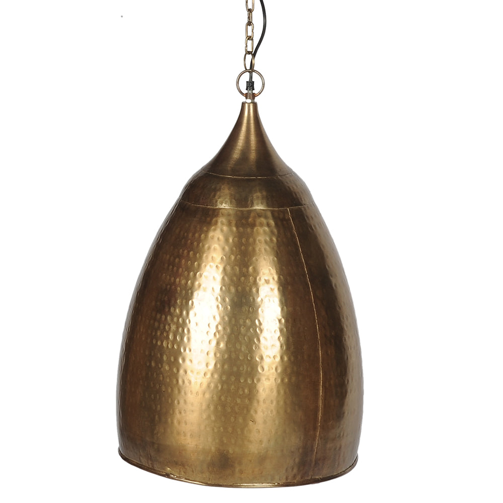 Hammered Iron Hanging Lamp (R-1856)