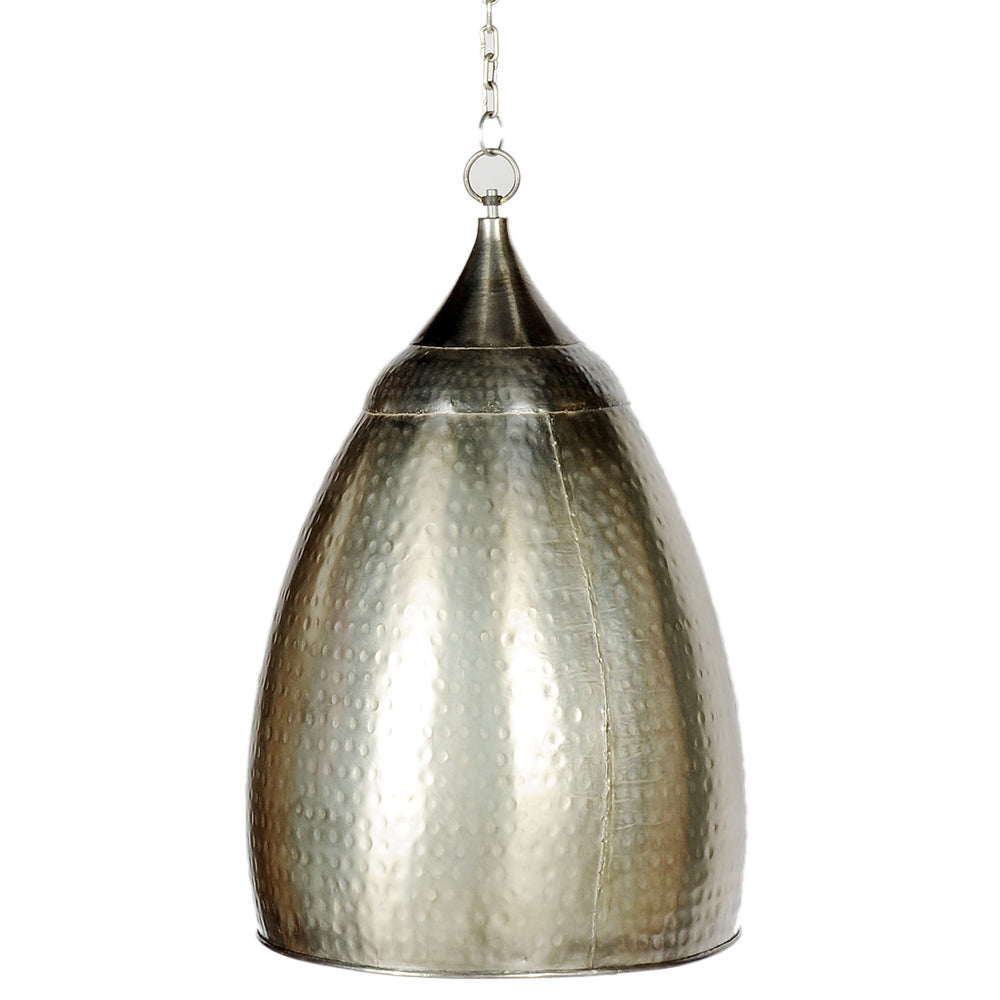 Hammered Iron Hanging Lamp (R-1856)
