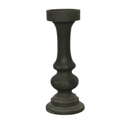 Wood Candle Holder (R-2126GR)