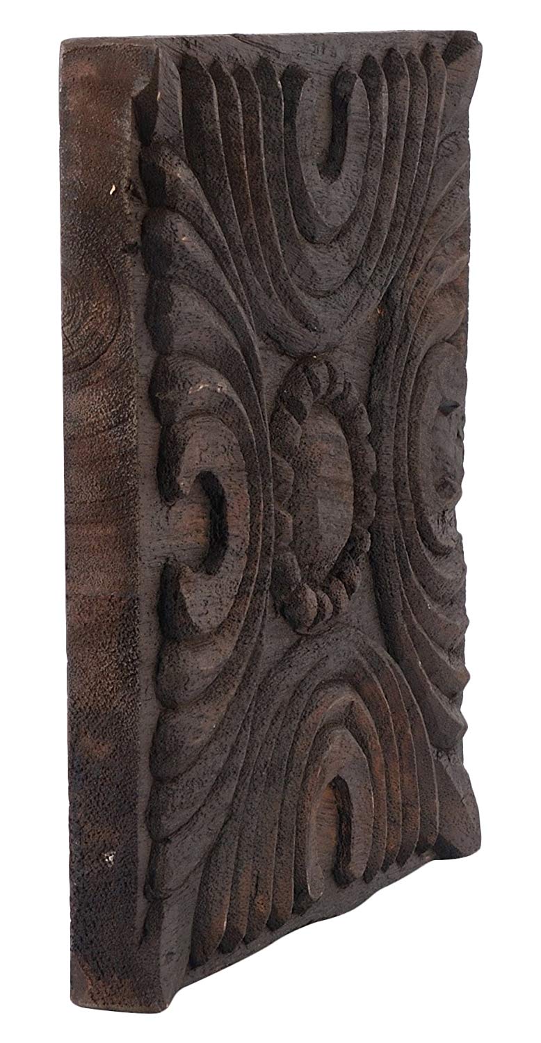 Wood Carved Panel (R-2131BW)