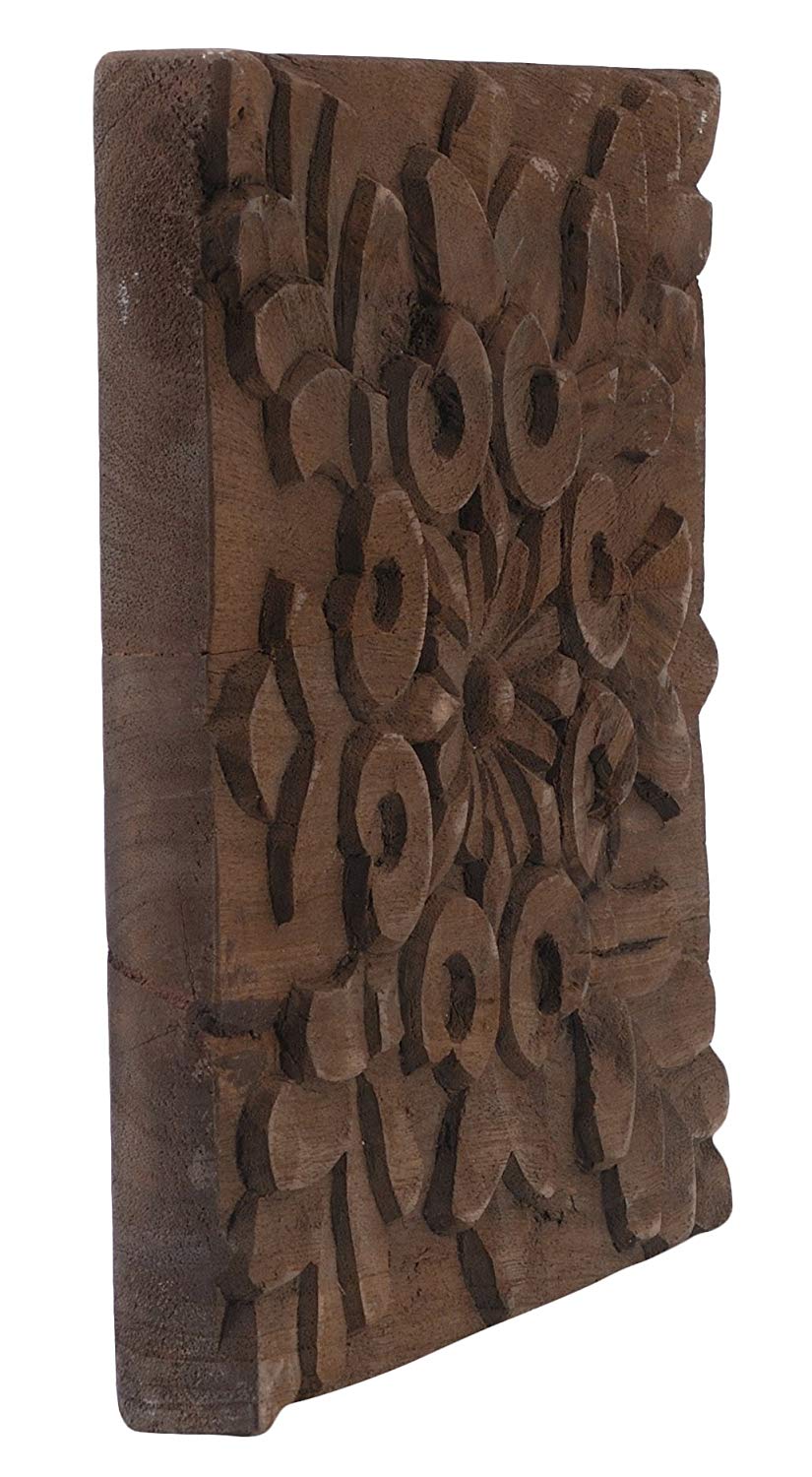 Wood Carved Panel (R-2278BW)