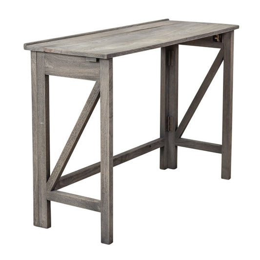 Wood Folding Console Table (R-2783WGR)