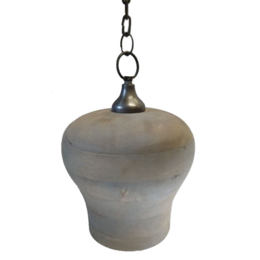 Wood Hanging Lamp (R-2839)