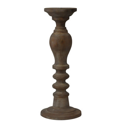 Wood Candle Holder (R-2903WW)