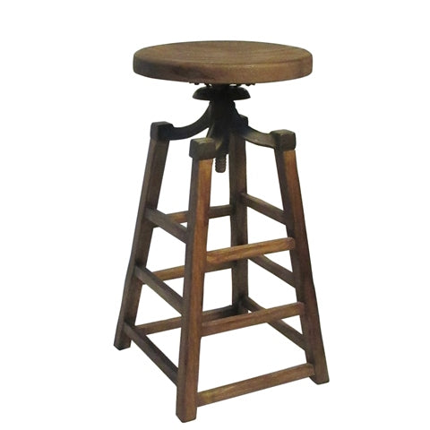 Wood Stool (R-2972)
