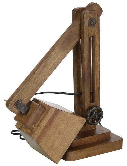 Wooden Table Lamp (R-2996)