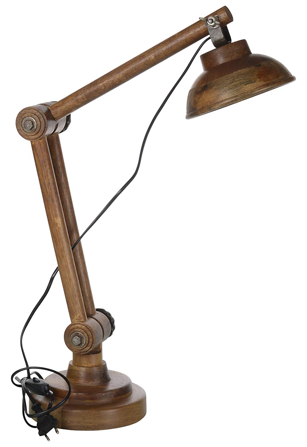 Wood Table Lamp (R-2998)