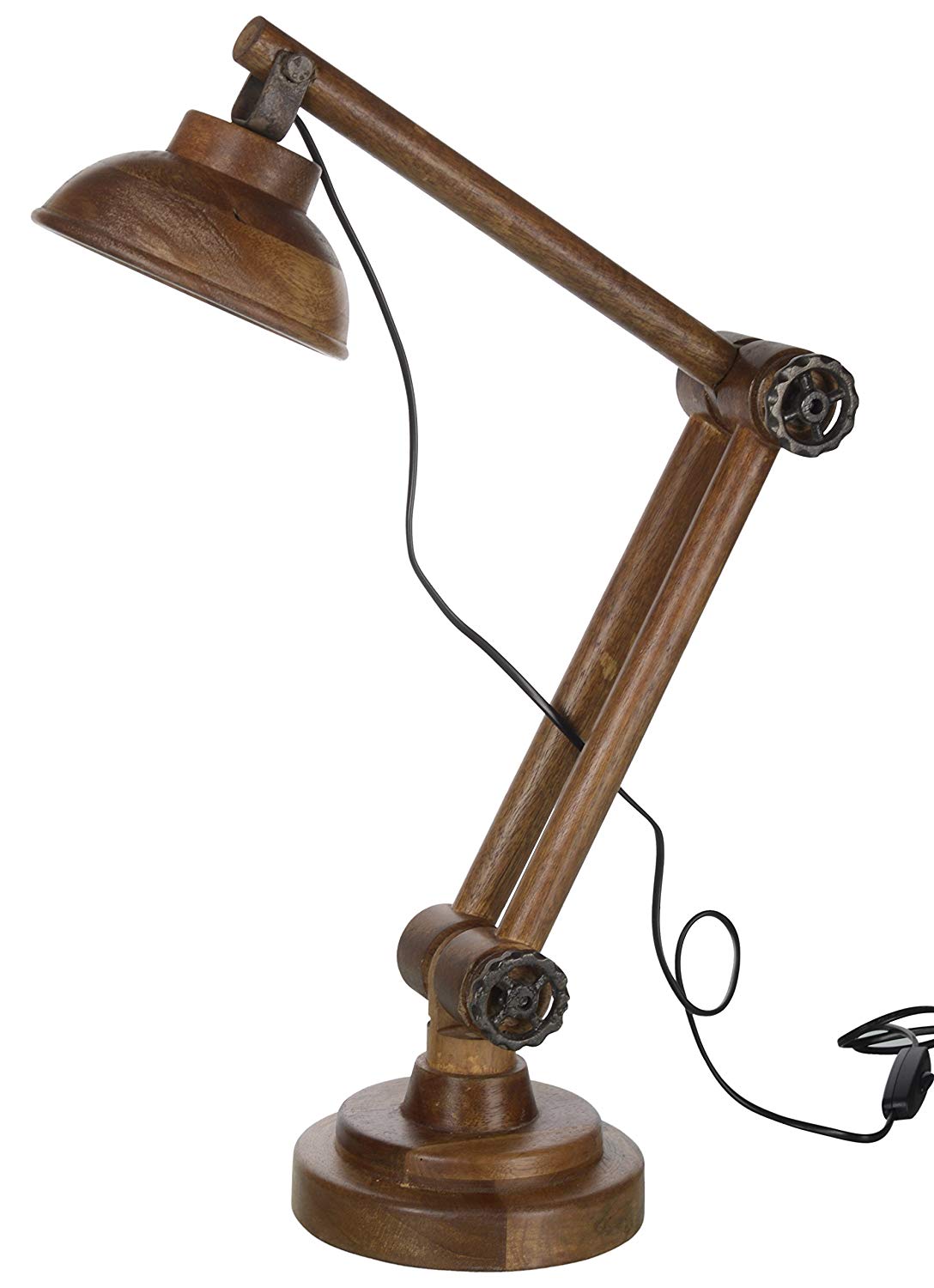Wood Table Lamp (R-2998)