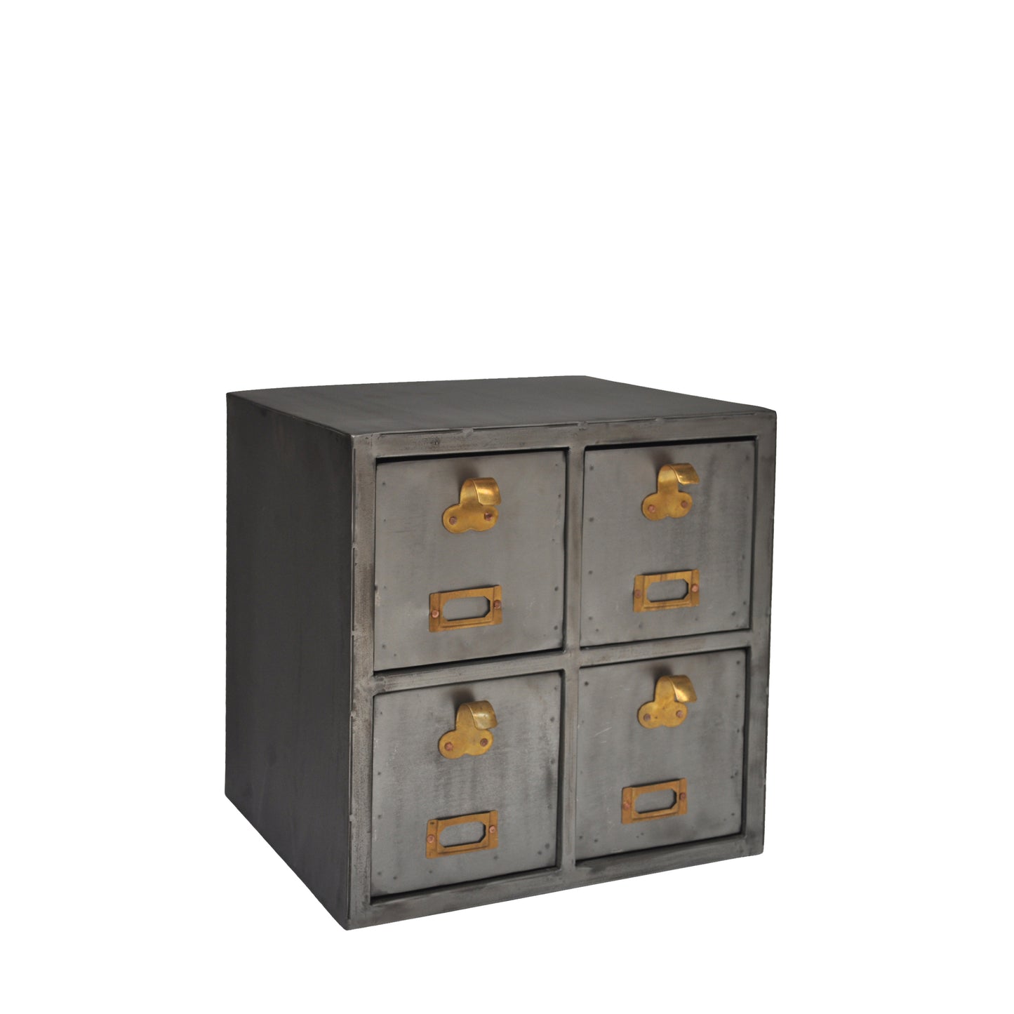 Iron Cabinet 4 Drawer (R-4191GR)