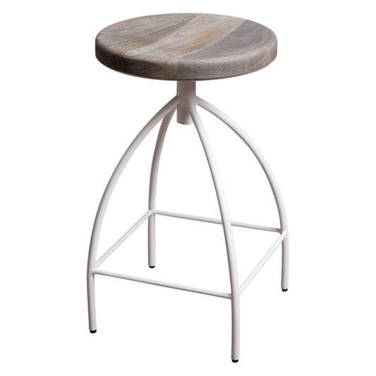 Wood Iron Counter Stool (R-4528)