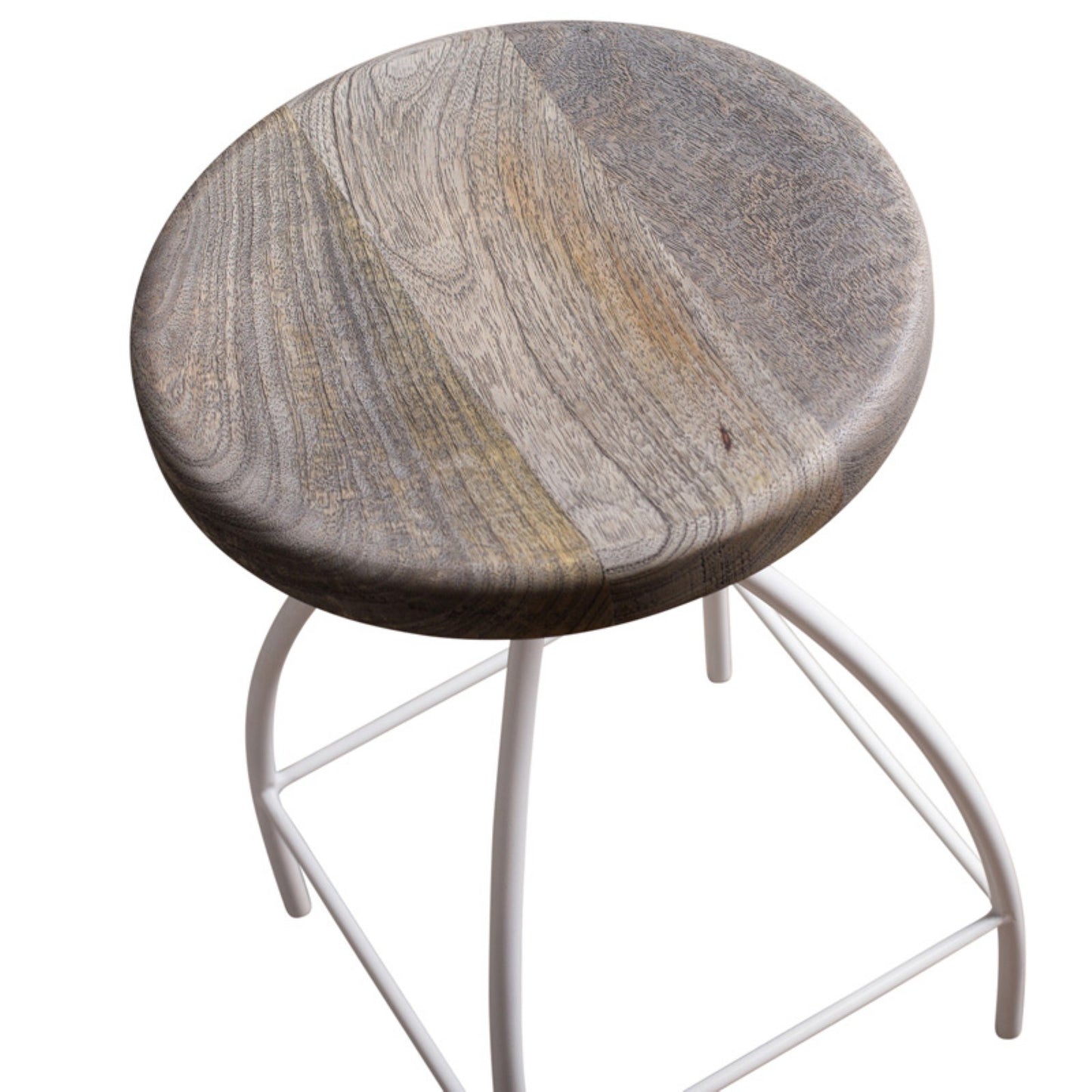 Wood Iron Counter Stool (R-4528)