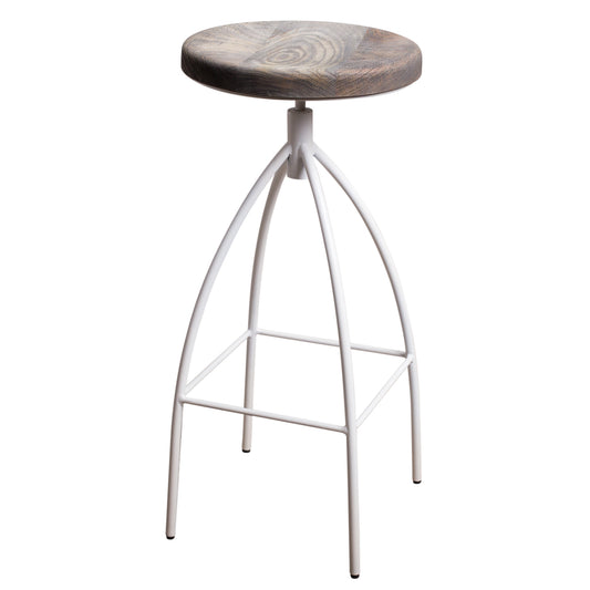 Wood Iron Bar Stool (R-4529)