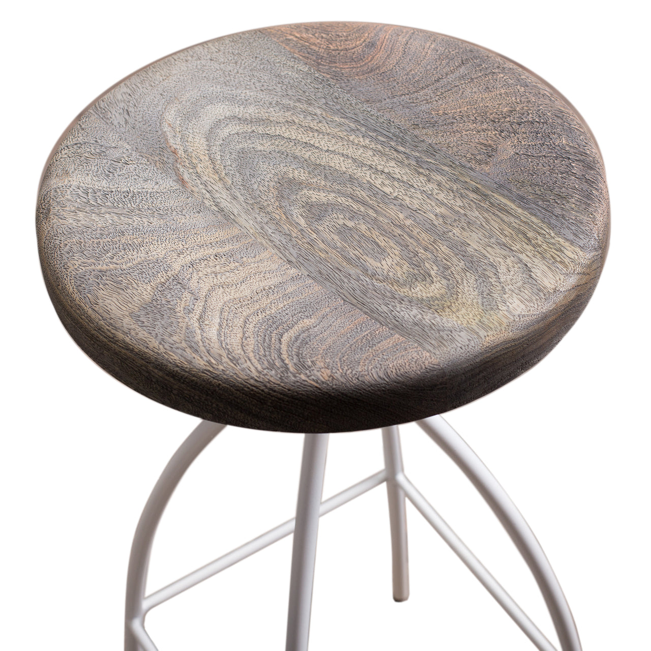 Wood Iron Bar Stool (R-4529)