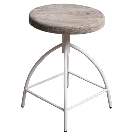 Wood Iron Dining Stool (R-4530)