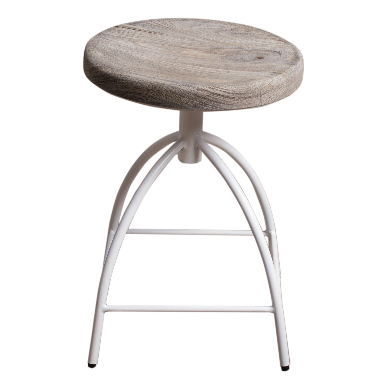Wood Iron Dining Stool (R-4530)
