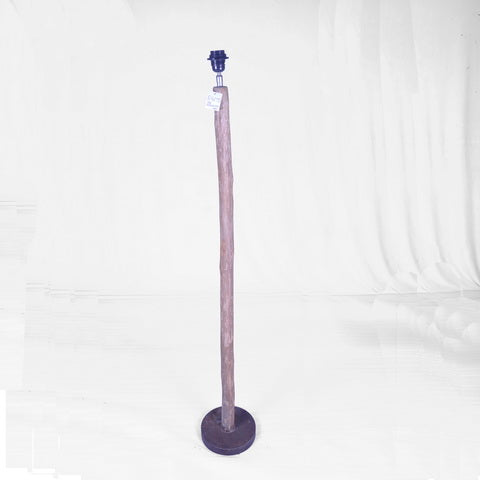 Wood Iron Floor Lamp (R-4670)