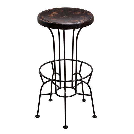 Wood Iron Counter Stool (R-4707)