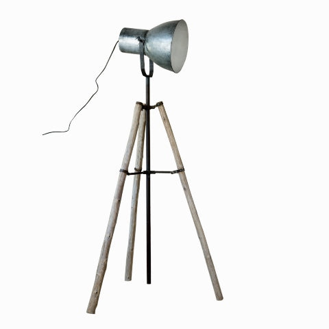 Bamboo Tripod Iron Floor Lamp (R-4798)