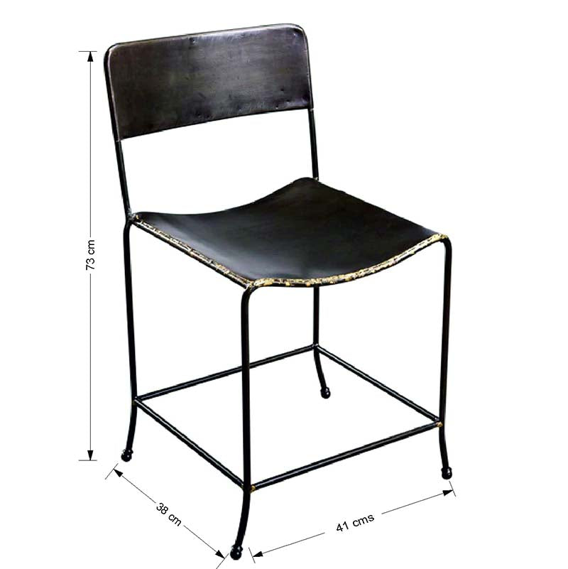 Iron Dining Chair (R-4809)