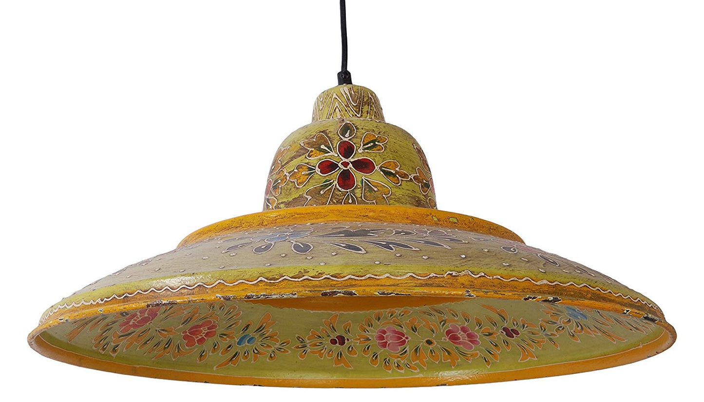 Hand painted Hanging Lamp (R-4819)