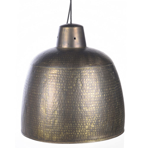 Hammered Iron Hanging Lamp (R-4930)