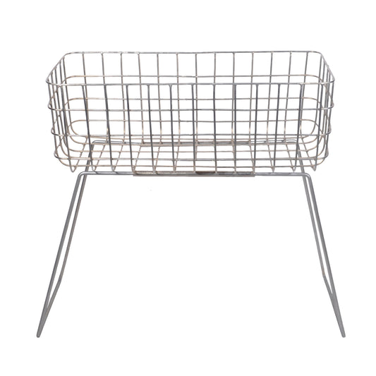Iron Basket with Stand (R-5046)