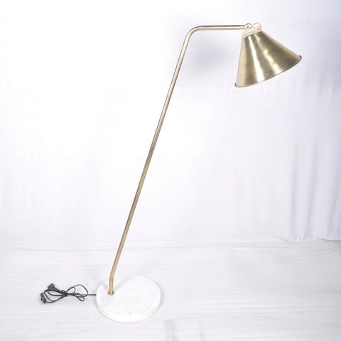 Stone Base Iron Floor Lamp (R-5153)