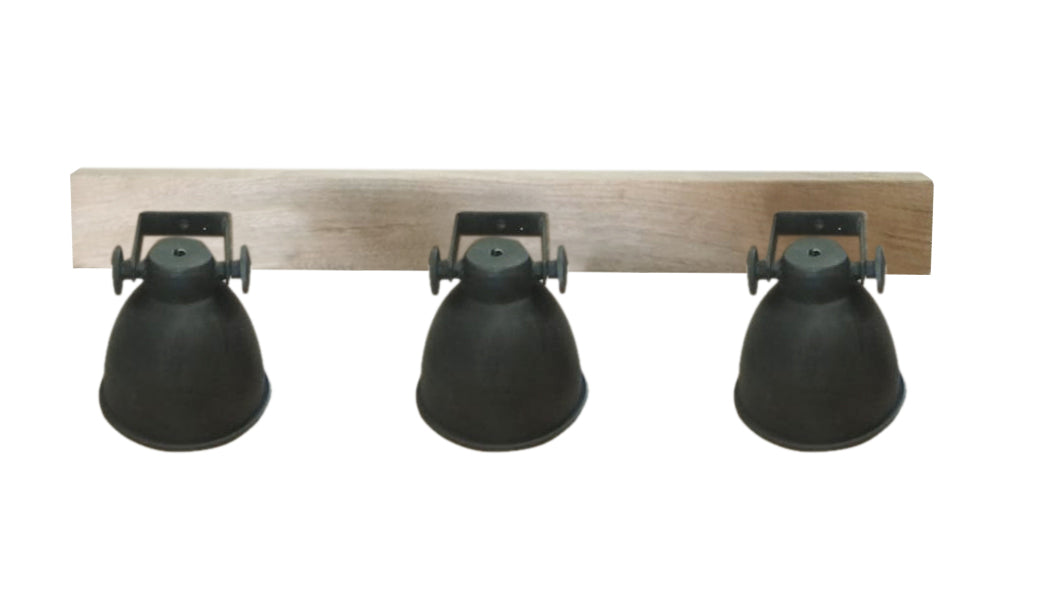 3 Lights Wood Iron Wall lamp (R-5207)