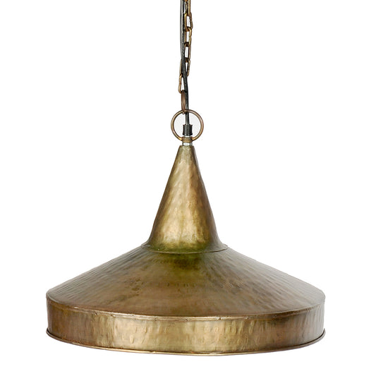 Hammered Iron Hanging Lamp (R-1931)