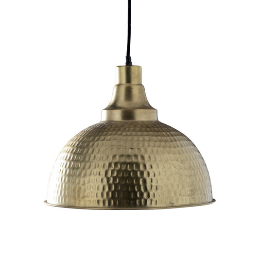 Hammered Iron Hanging Lamp (R-4345)